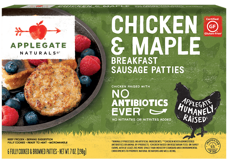 Products Breakfast Sausage Natural Chicken and Maple Breakfast